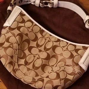 Coach Signature Hobo Bag